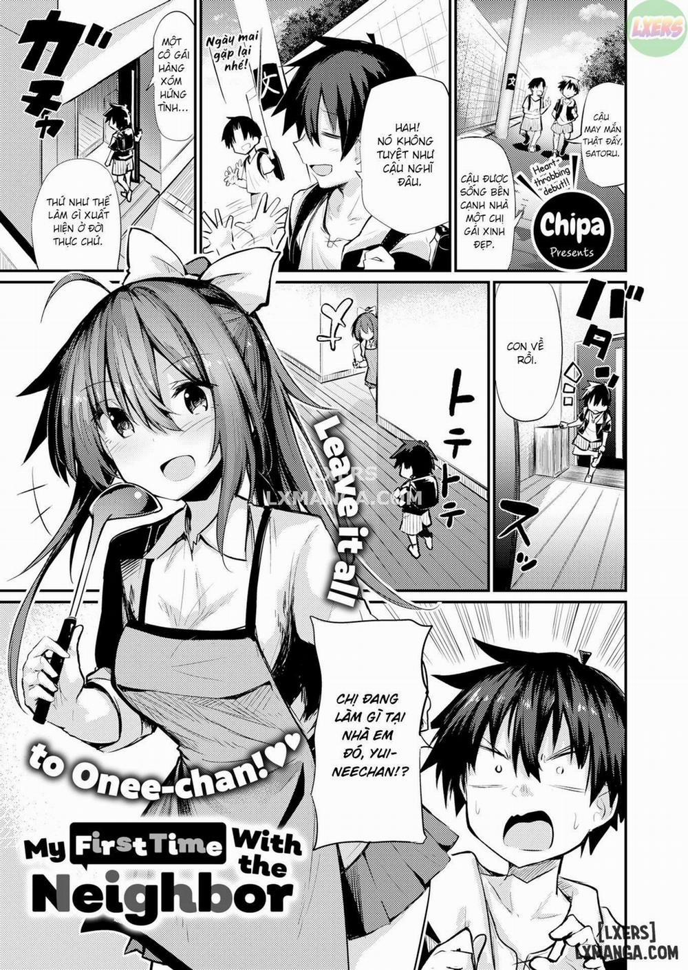 My First Time With the Neighbor Oneshot trang 0