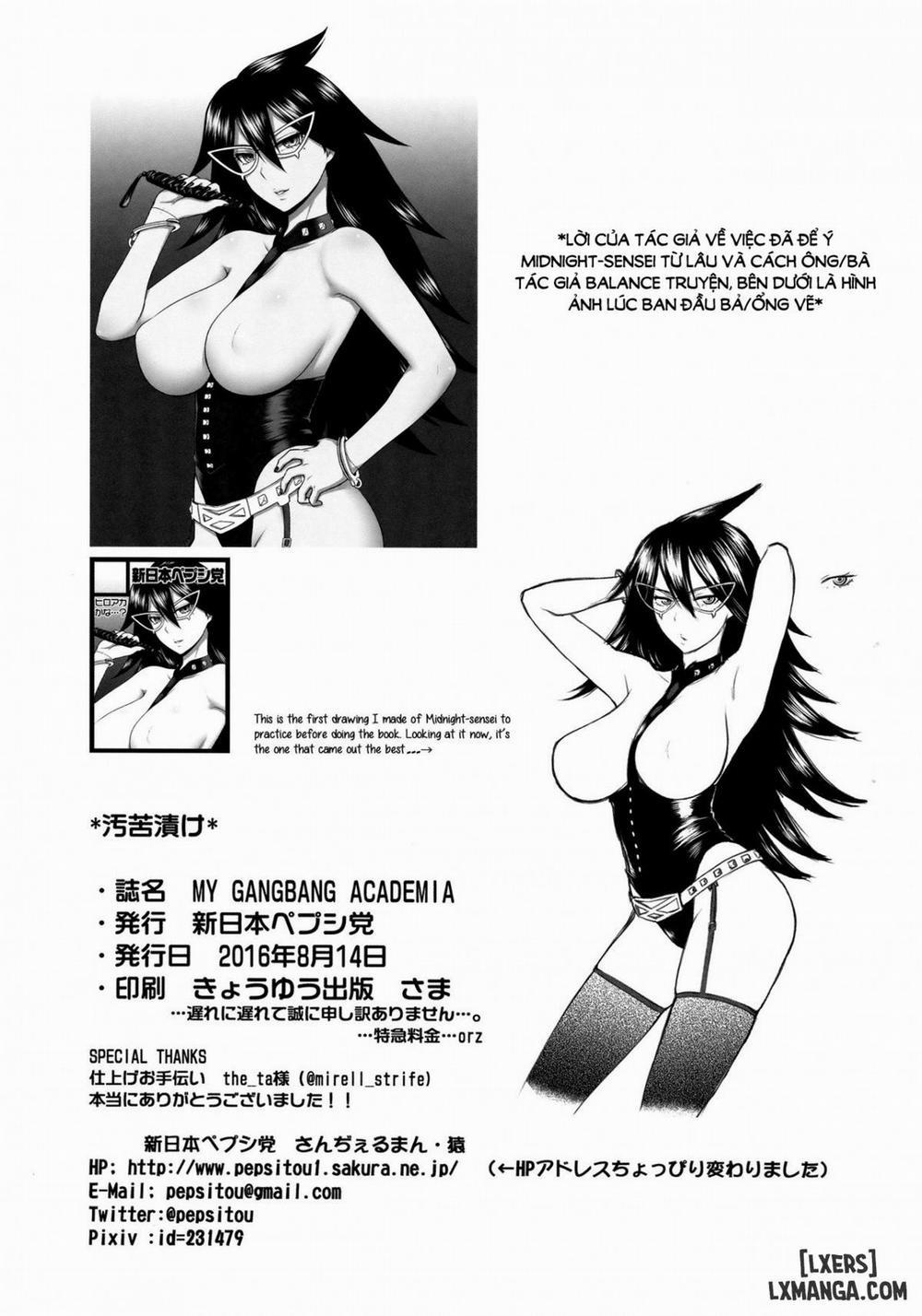 MY GANGBANG ACADEMIA Oneshot trang 16