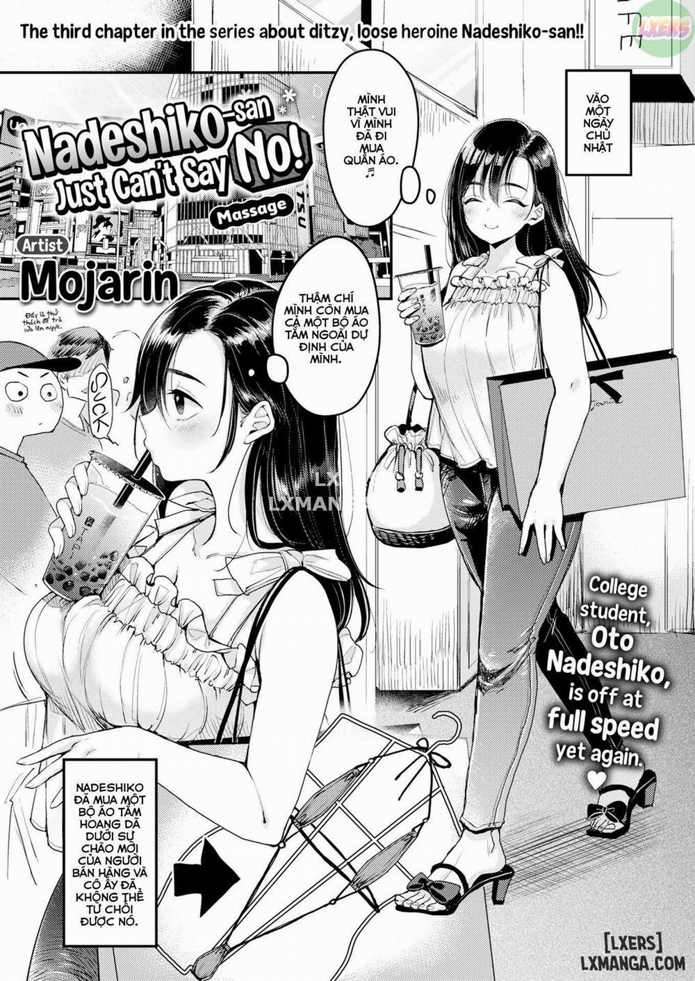 Nadeshiko-san Just Can't Say No! Massage Oneshot trang 0