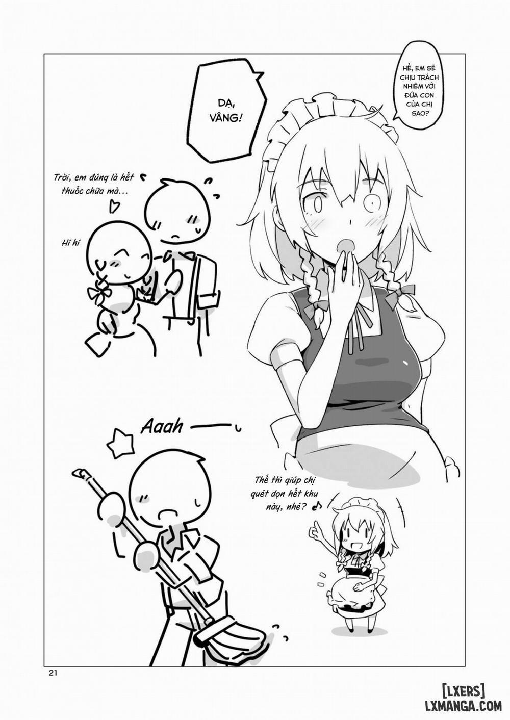 Naisho no Sakuya-san Oneshot trang 18