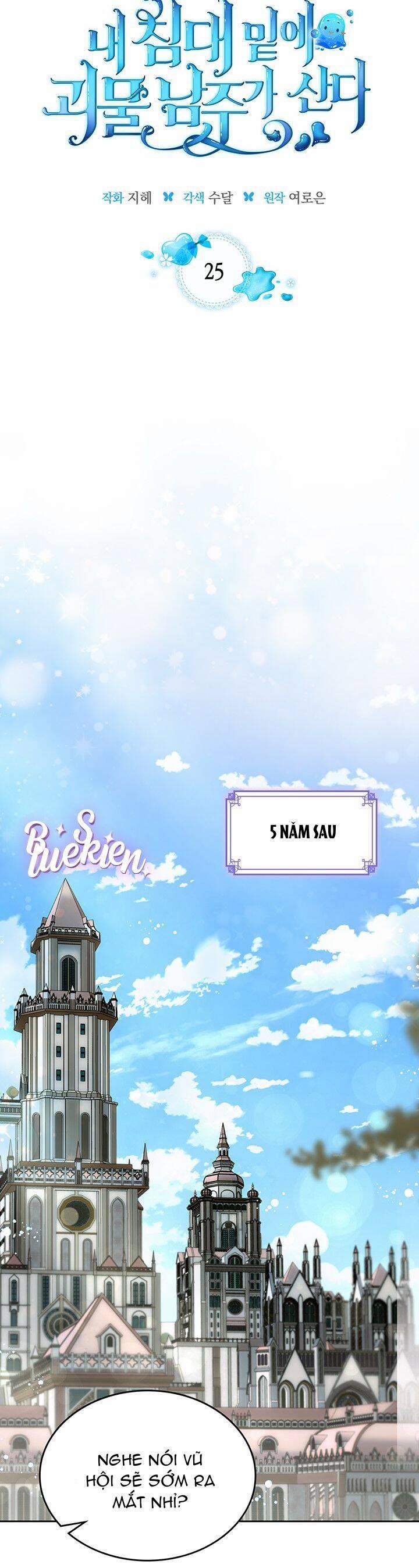 Nam Chính Quái Vật Sống Dưới Giường Tôi 25 trang 14