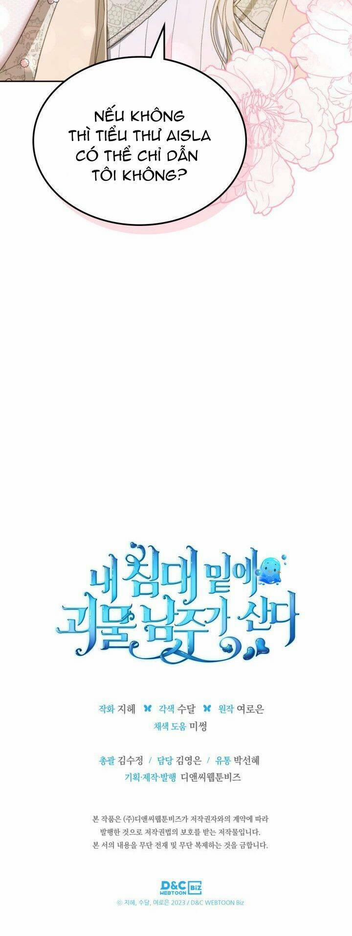 Nam Chính Quái Vật Sống Dưới Giường Tôi 26 trang 60