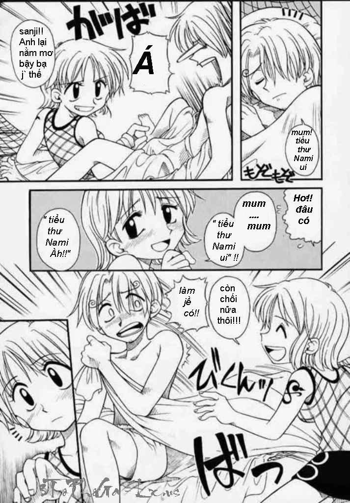 Nami thánh dâm (One Piece) 1 trang 17