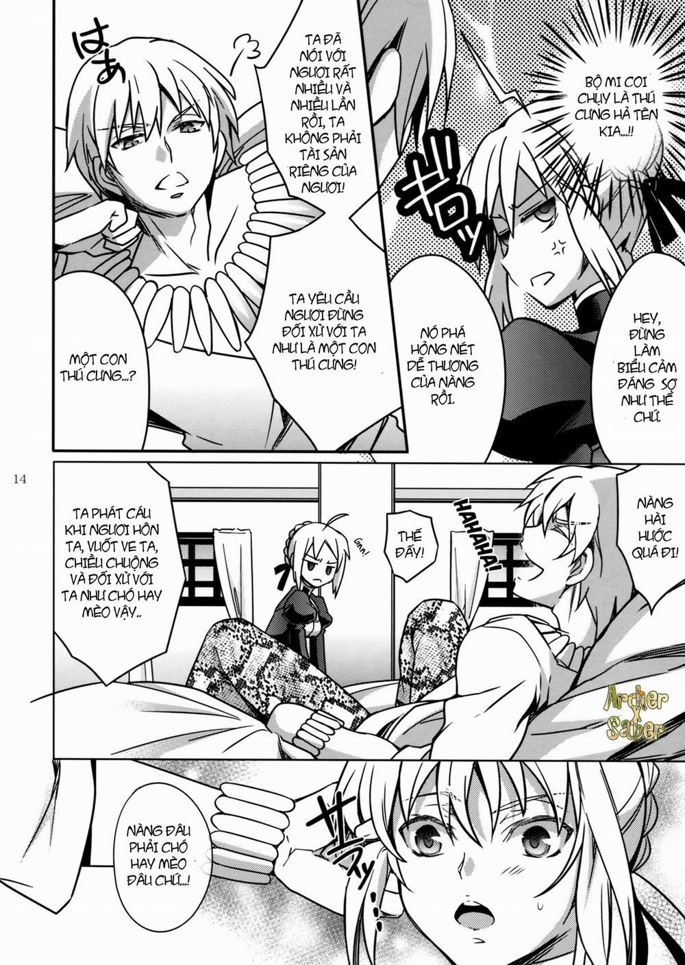 Nan to iu Kao wo shiteiru, Marude Sakari no tsuita Mesuinu no you dewa naika (Fate/Zero) Oneshot trang 14