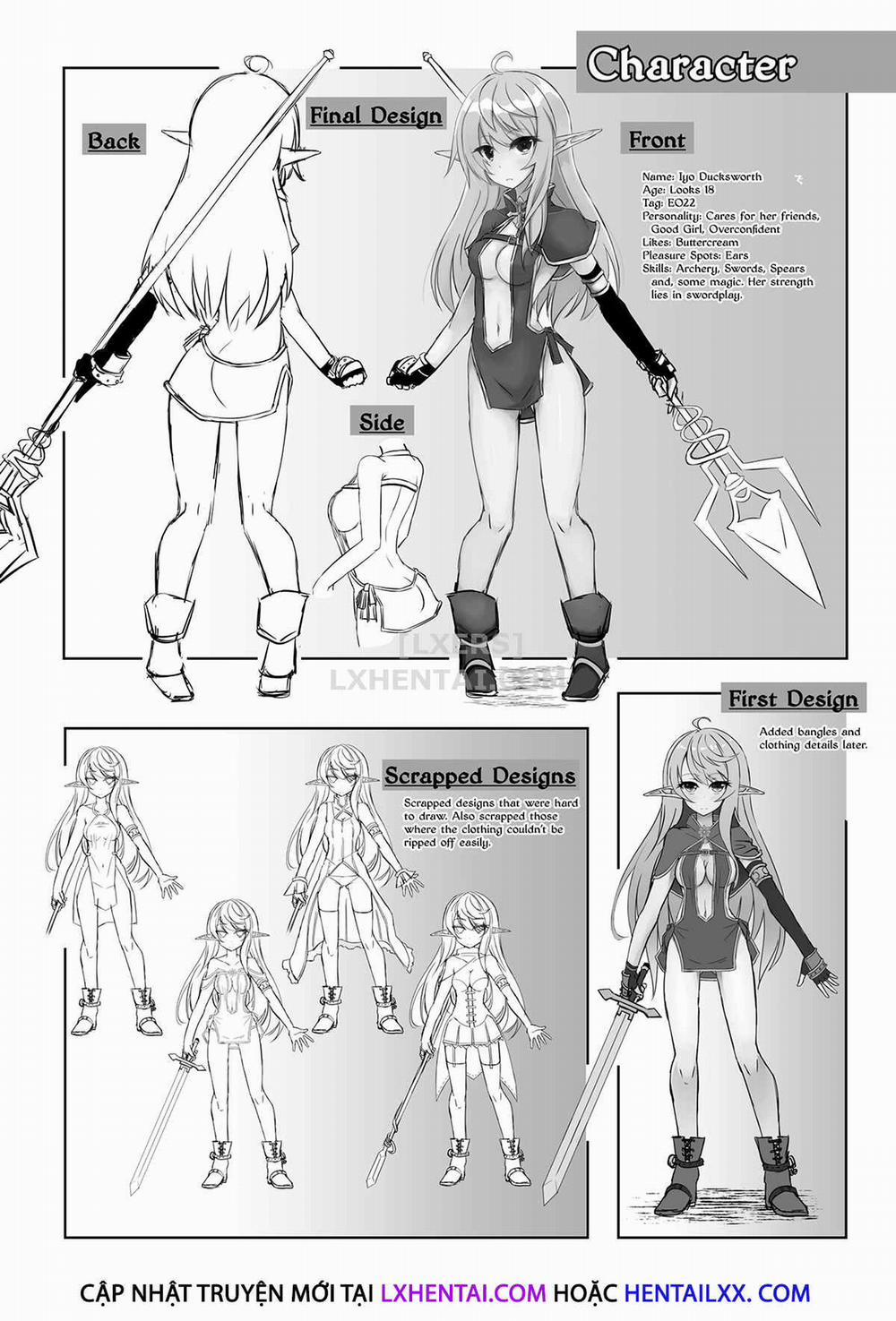 Nàng Elf chạy trốn 1 trang 21