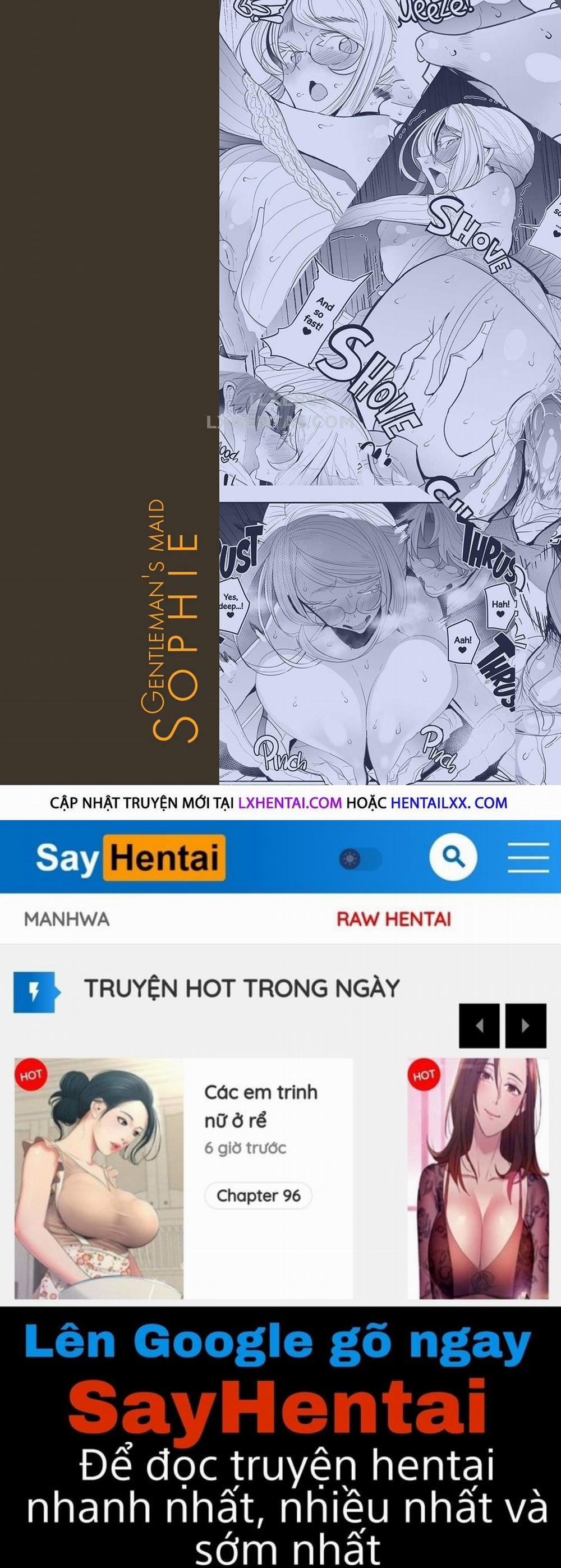 Nàng hầu gái Sophie với một quý ông 3 trang 55