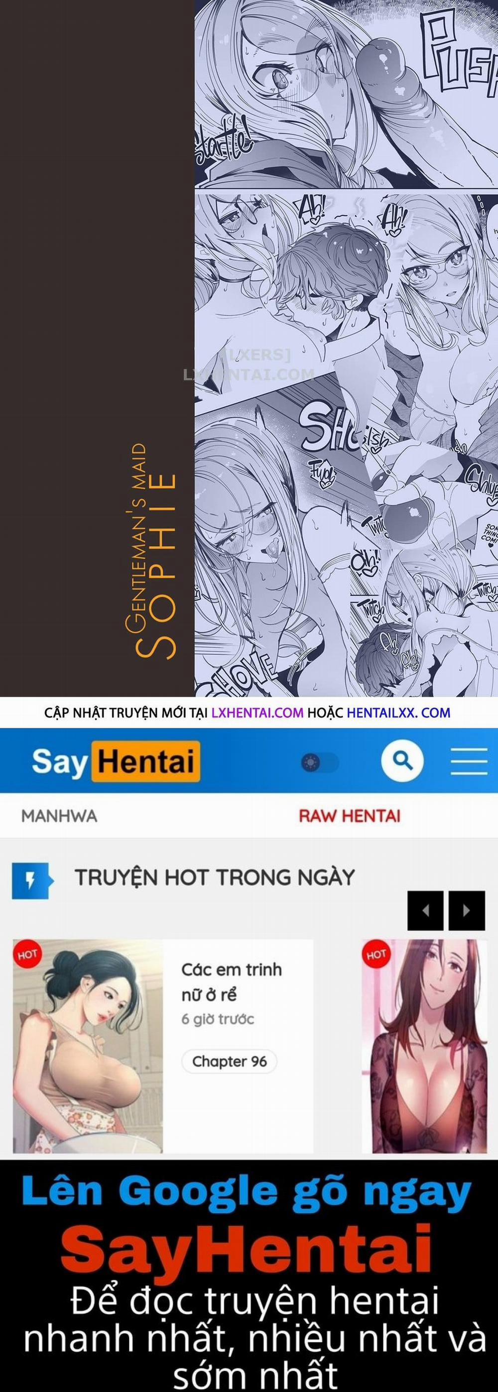 Nàng hầu gái Sophie với một quý ông 6 trang 56