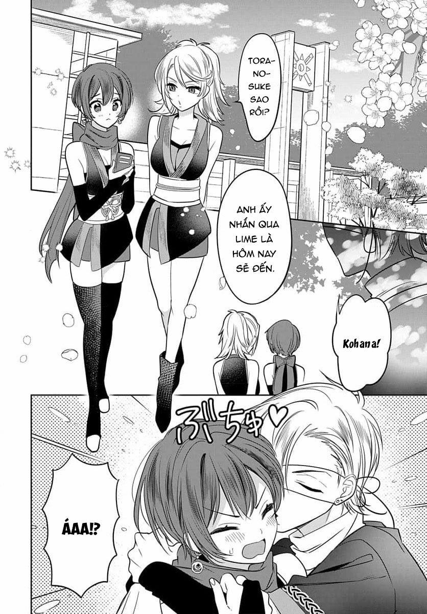 Nàng Ninja Muốn Tận Tâm Cống Hiến 28.2 trang 9