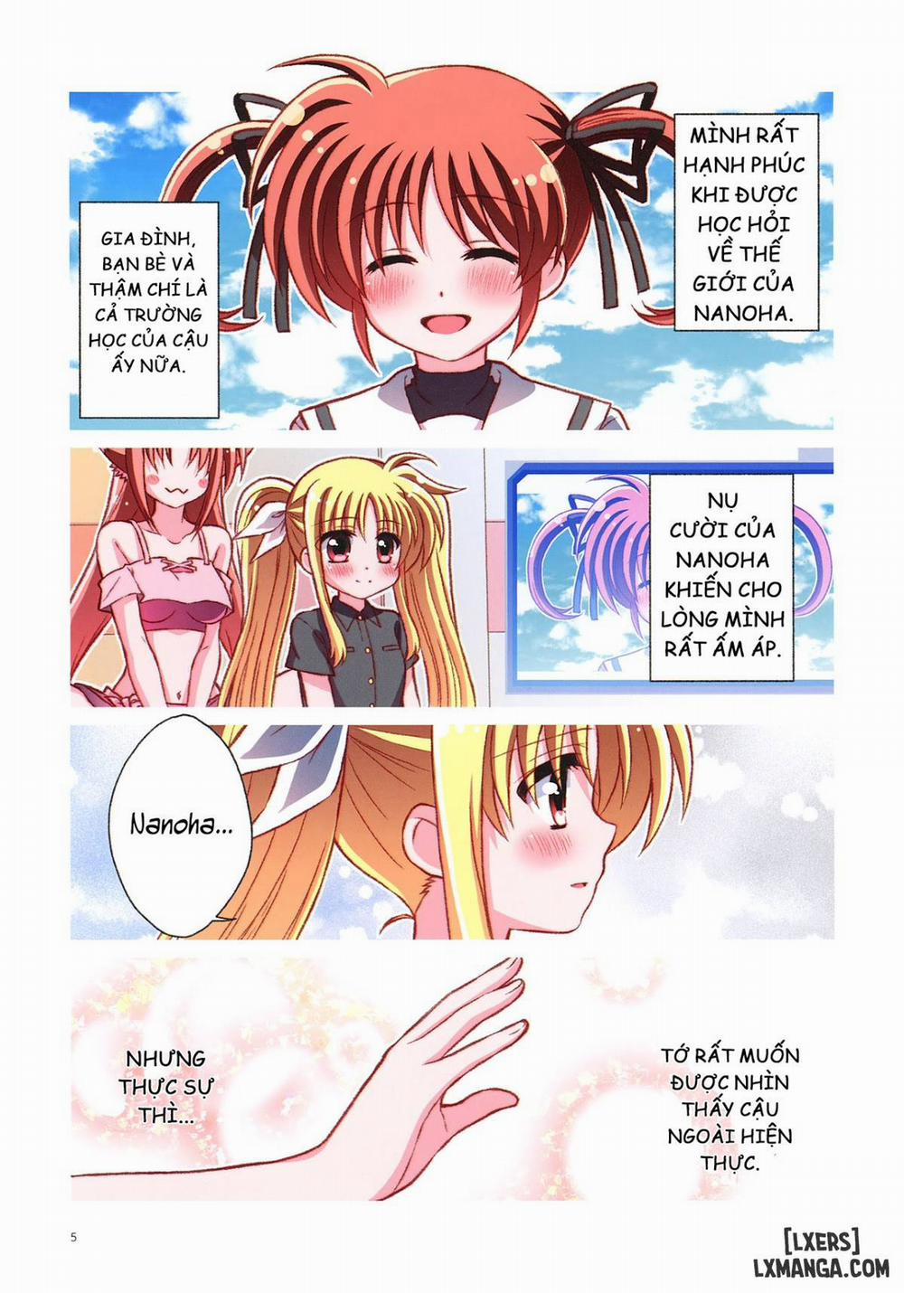 NanoFei Netsu Ni Ukasarete Oneshot trang 4