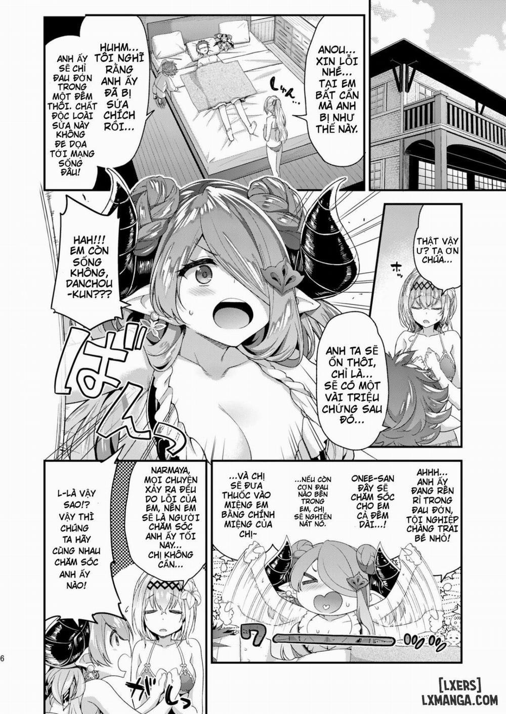 Narmaya & Jeanne to Dokidoki Summer Vacation Oneshot trang 2