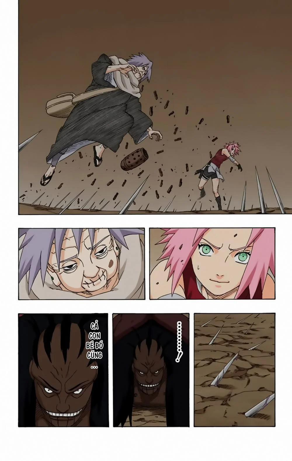 Naruto Full Color Edition Chương 0 0 B Chiyo v Sakura Trang 17