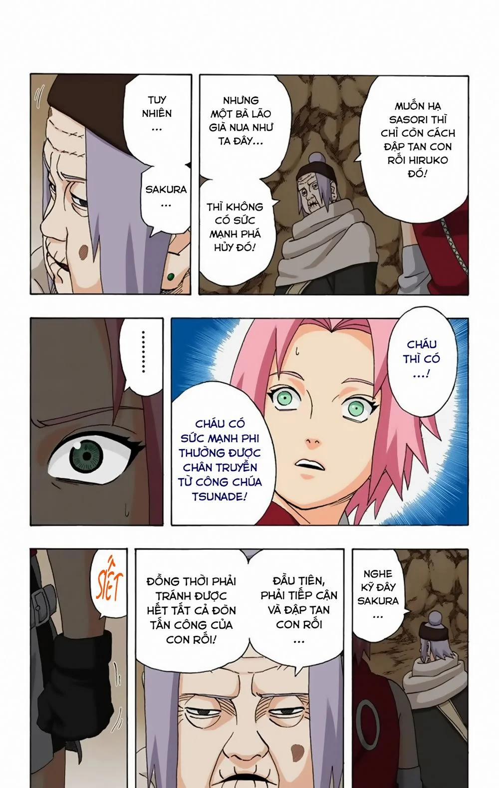 Naruto Full Color Edition Chương 0 0 B Chiyo v Sakura Trang 8