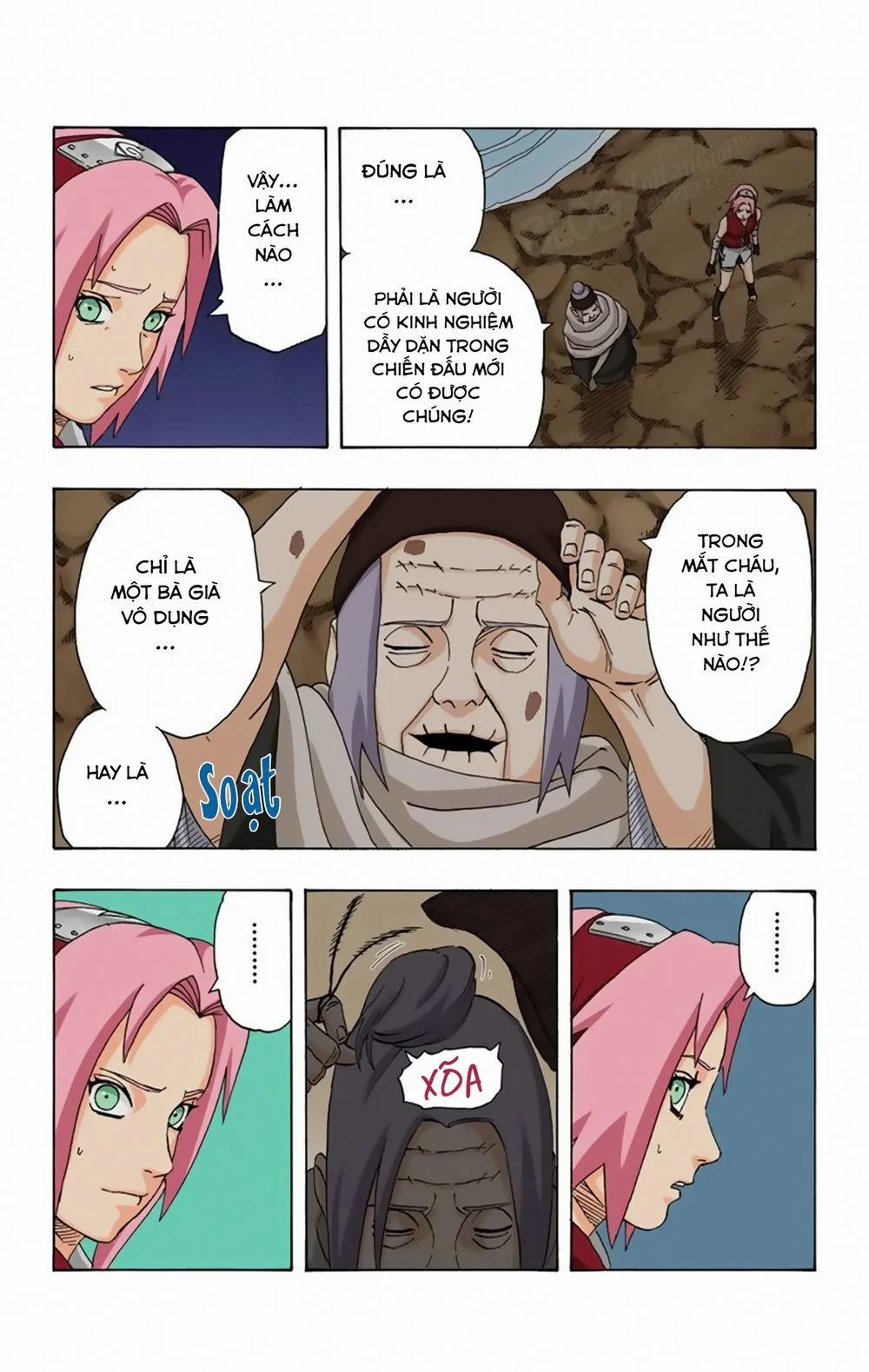 Naruto Full Color Edition Chương 0 0 B Chiyo v Sakura Trang 10