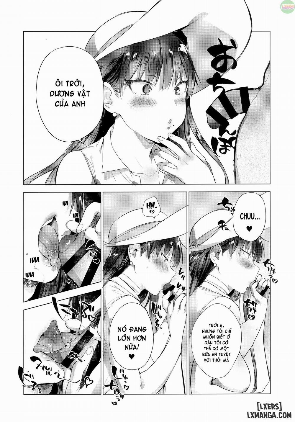 Natsu no Ojou-san ga Yukizuri Omanko shitekureru Chương Oneshot Trang 9