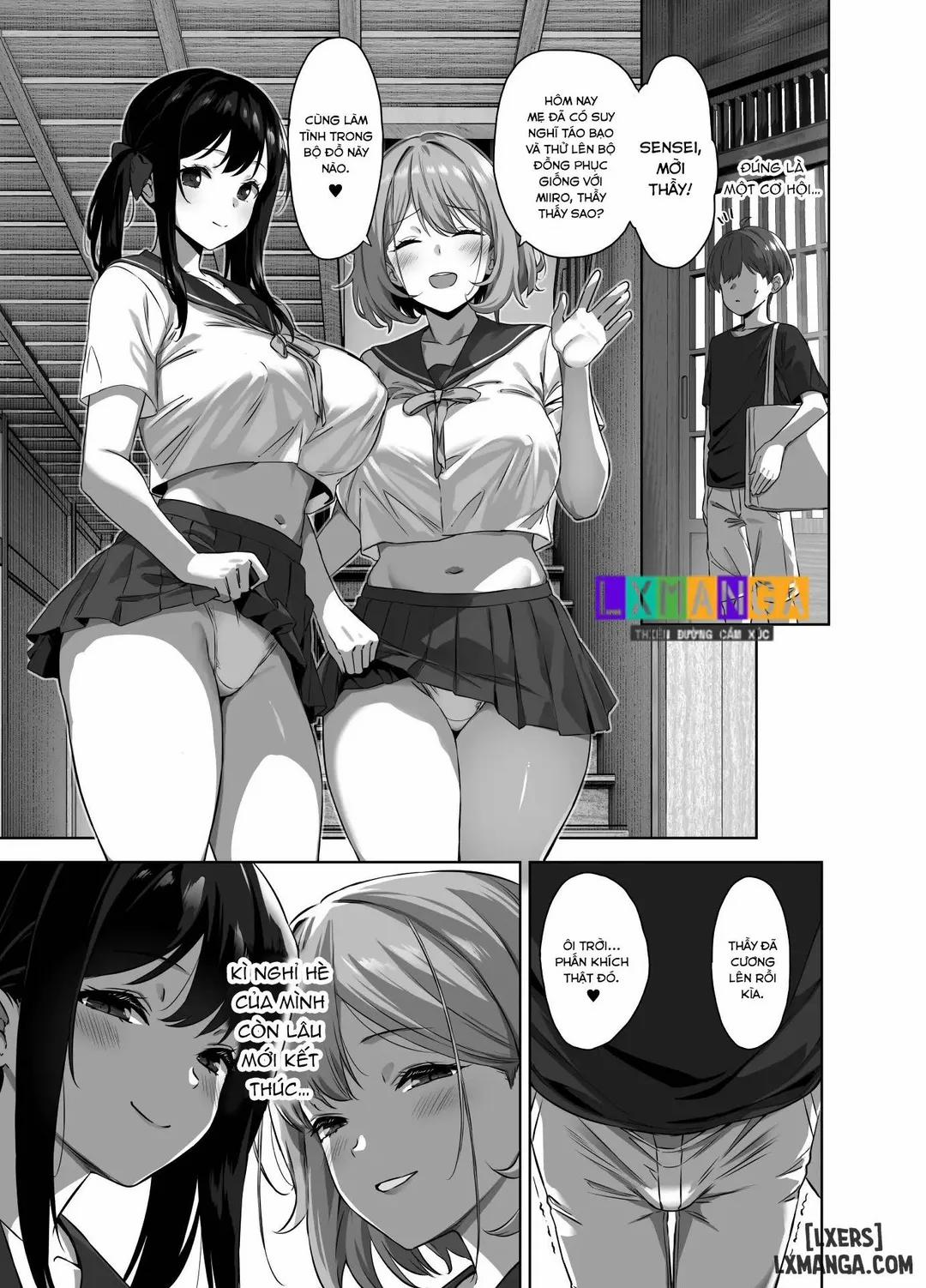 Natsu to Inaka to Yuuwaku shite kuru Dekkai Oshiego 2 trang 46