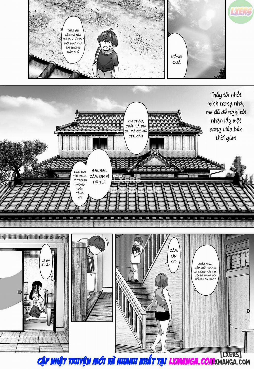 Natsu to Inaka to Yuuwaku shite kuru Dekkai Oshiego Chương Oneshot Trang 7