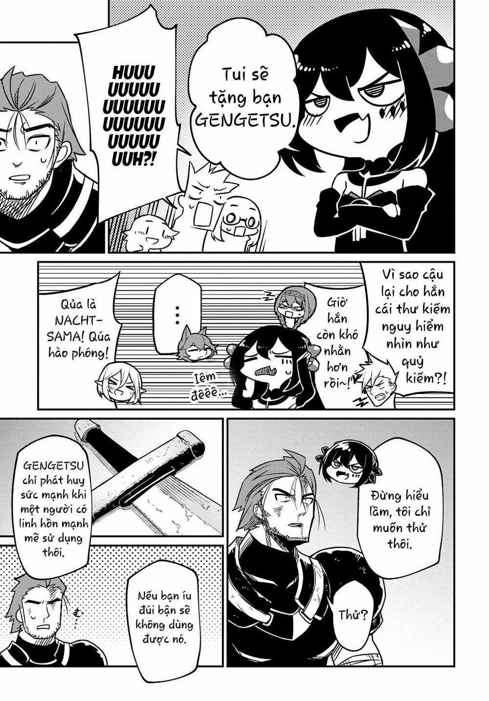 Neta Chara Tensei Toka Anmarida! 0 Cho QUỶ KIẾM nằm đất! Và một quỷ vương loli xuất hiện? trang 43