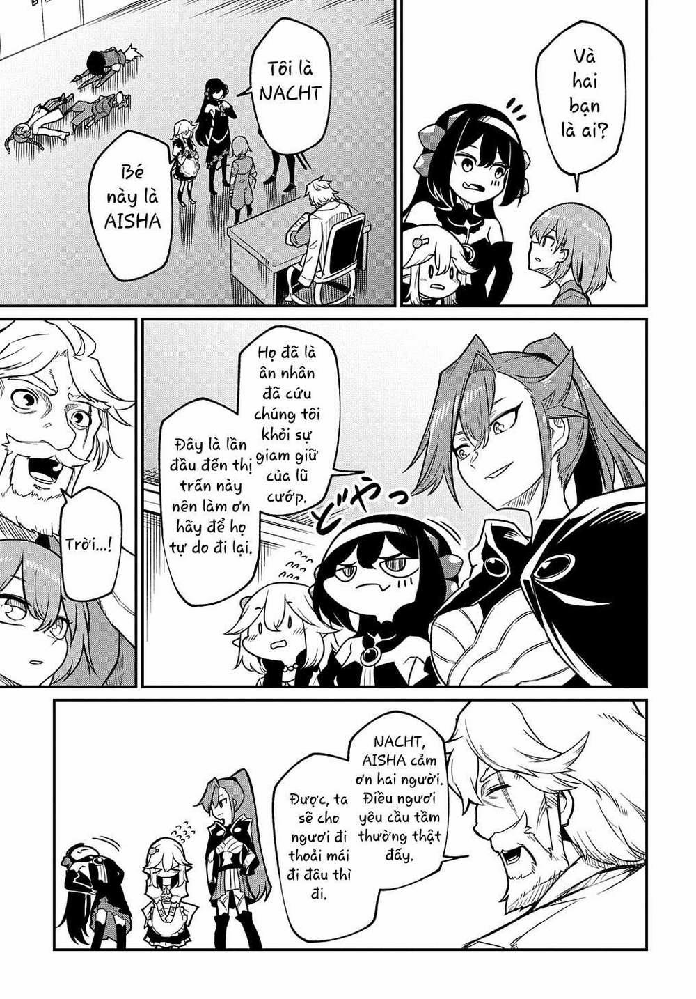 Neta Chara Tensei Toka Anmarida! 0 NACHT và đồng bọn trở về thị trấn! trang 17