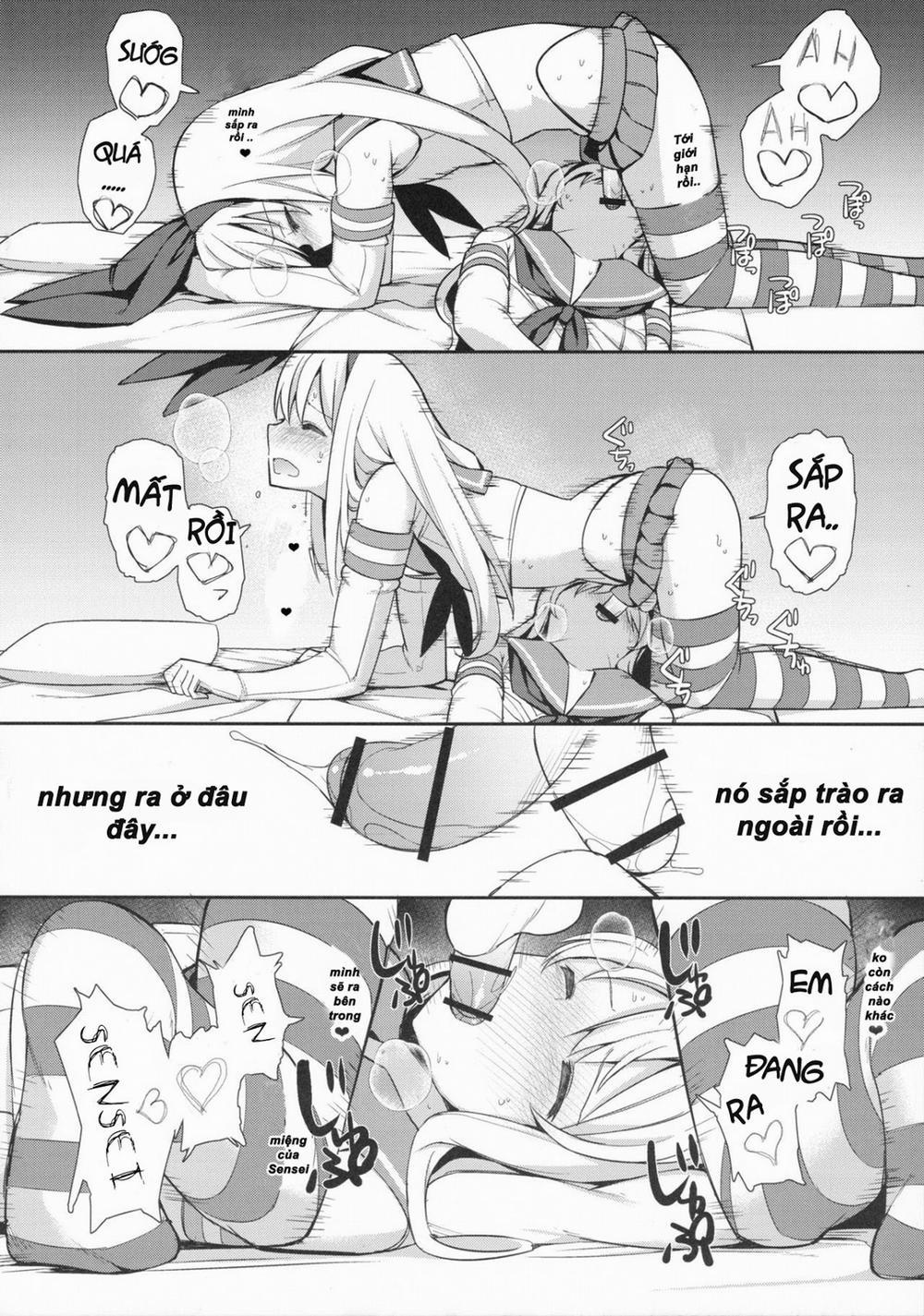 Neteiru Shimakaze-kun Mitetara Gaman Dekinakatta (Kantai Collection - KanColle) Chương Oneshot Trang 11