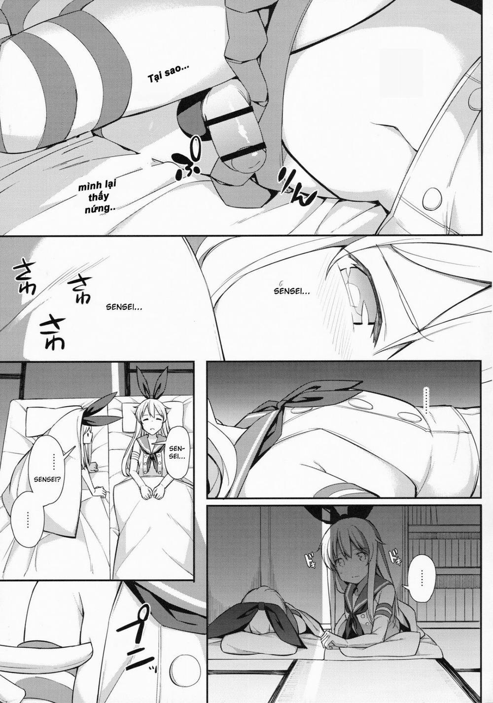 Neteiru Shimakaze-kun Mitetara Gaman Dekinakatta (Kantai Collection - KanColle) Chương Oneshot Trang 5