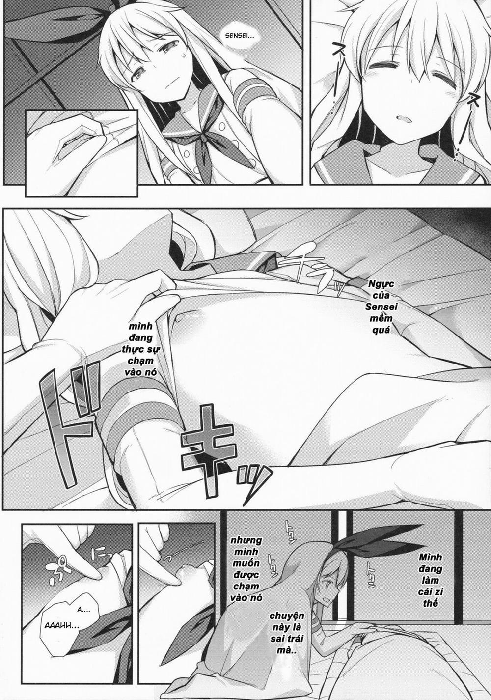 Neteiru Shimakaze-kun Mitetara Gaman Dekinakatta (Kantai Collection - KanColle) Chương Oneshot Trang 6