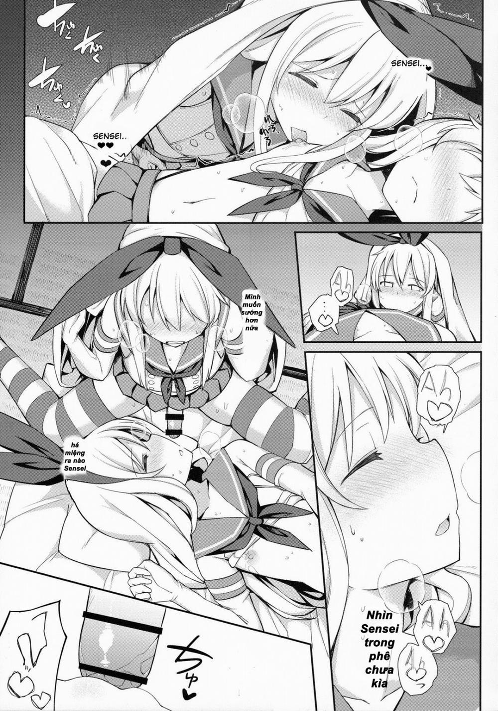 Neteiru Shimakaze-kun Mitetara Gaman Dekinakatta (Kantai Collection - KanColle) Chương Oneshot Trang 8