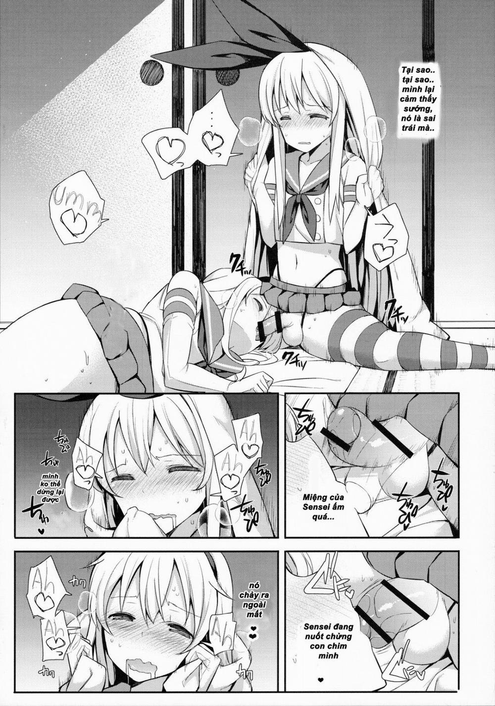 Neteiru Shimakaze-kun Mitetara Gaman Dekinakatta (Kantai Collection - KanColle) Chương Oneshot Trang 9