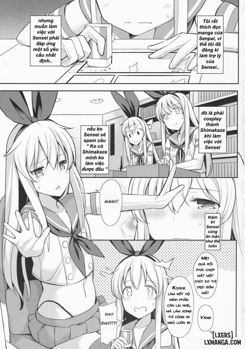 Neteiru Shimakaze-kun Mitetara Gaman Dekinakatta Chương Oneshot Trang 2