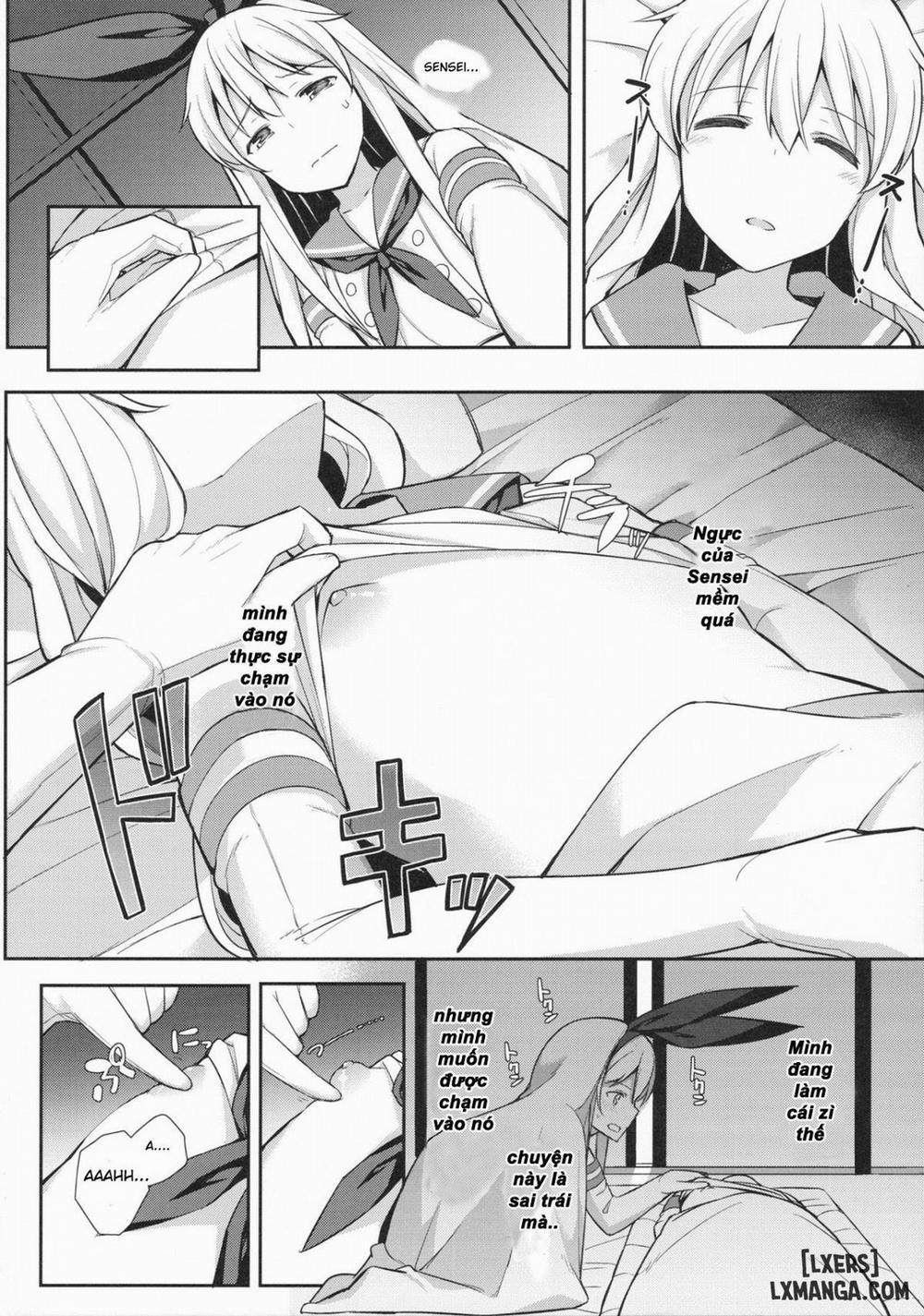 Neteiru Shimakaze-kun Mitetara Gaman Dekinakatta Chương Oneshot Trang 5