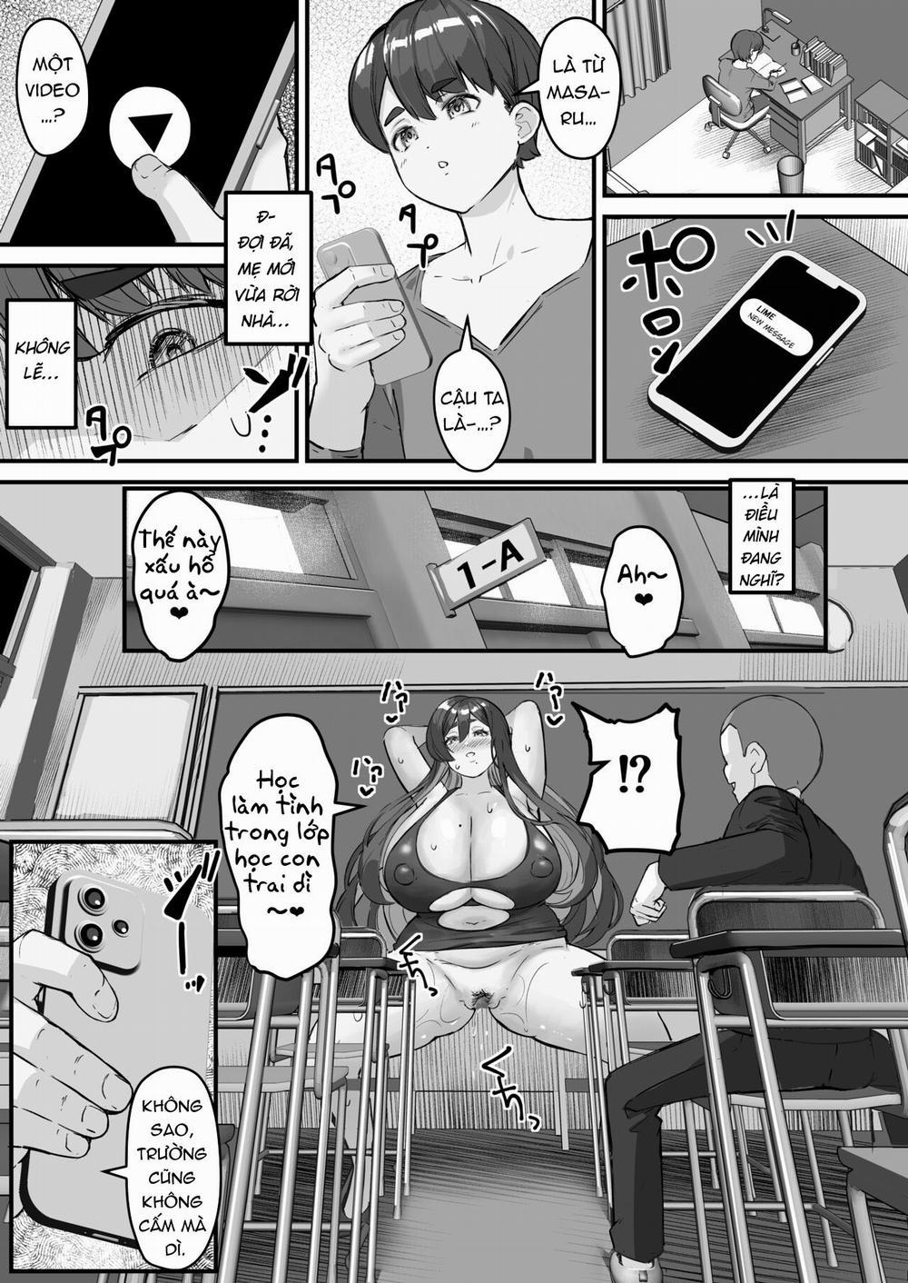 Netorare Kaa-san - Boku no Daisuki na Kaa-san wa Shinyuu ni Netorareru Oneshot trang 30