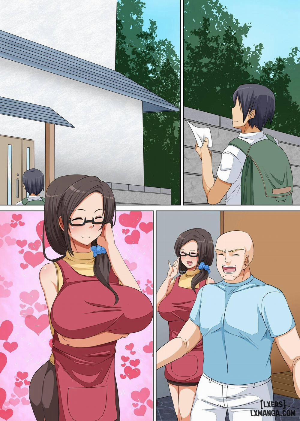 Netorare Kazoku ~Saimin de Geshuku Saki no Kyonyuu Bijin Oyako o Netotte Yatta Oneshot trang 2