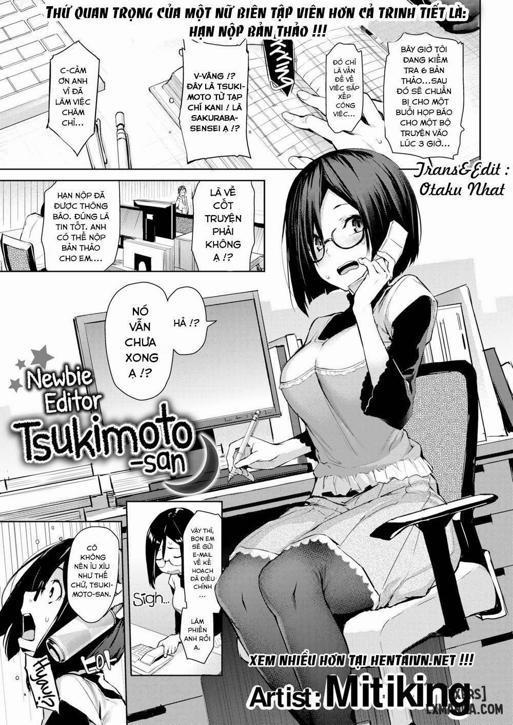 Newbie Editor Tsukimoto-san Chương Oneshot Trang 1