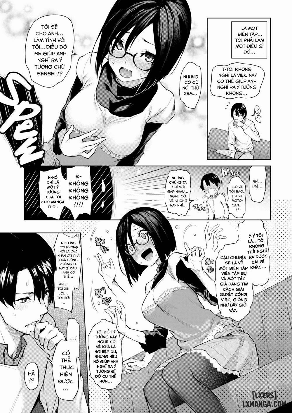 Newbie Editor Tsukimoto-san Chương Oneshot Trang 5