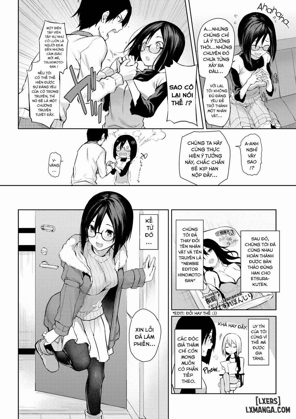 Newbie Editor Tsukimoto-san Chương Oneshot Trang 8