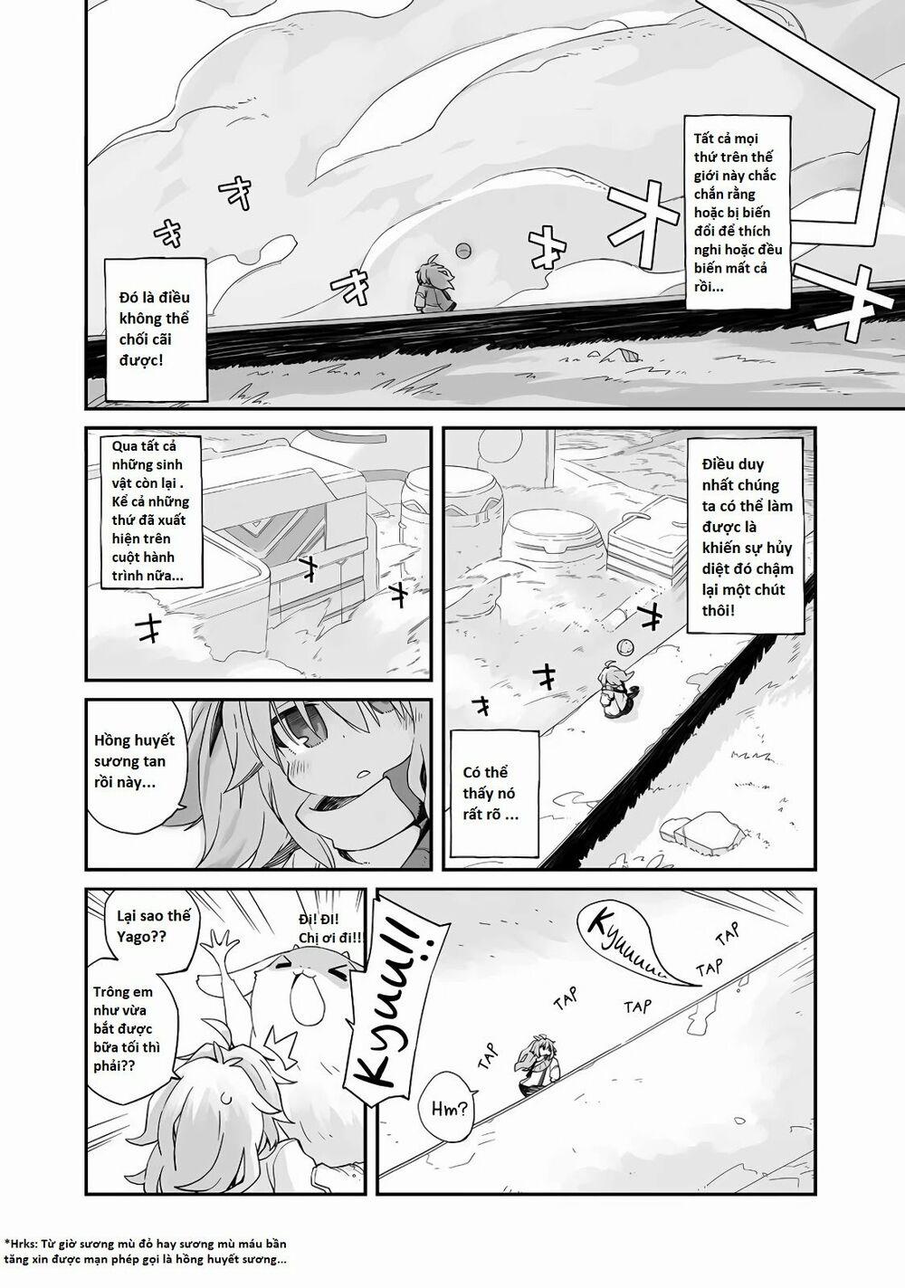 Ngay Cả Khi Hậu Tận Thế, Thật Hạnh Phúc Vẫn Còn Được Sống… 0.0 Khu vườn ẩn trong làn sương mù đỏ thẫm trang 2