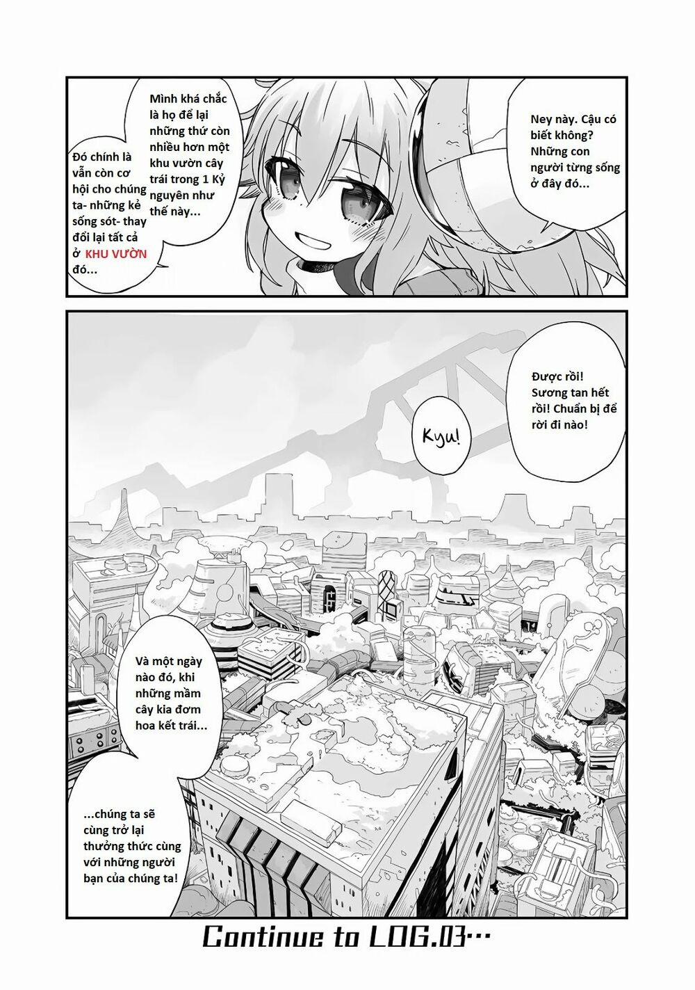 Ngay Cả Khi Hậu Tận Thế, Thật Hạnh Phúc Vẫn Còn Được Sống… 0.0 Khu vườn ẩn trong làn sương mù đỏ thẫm trang 6