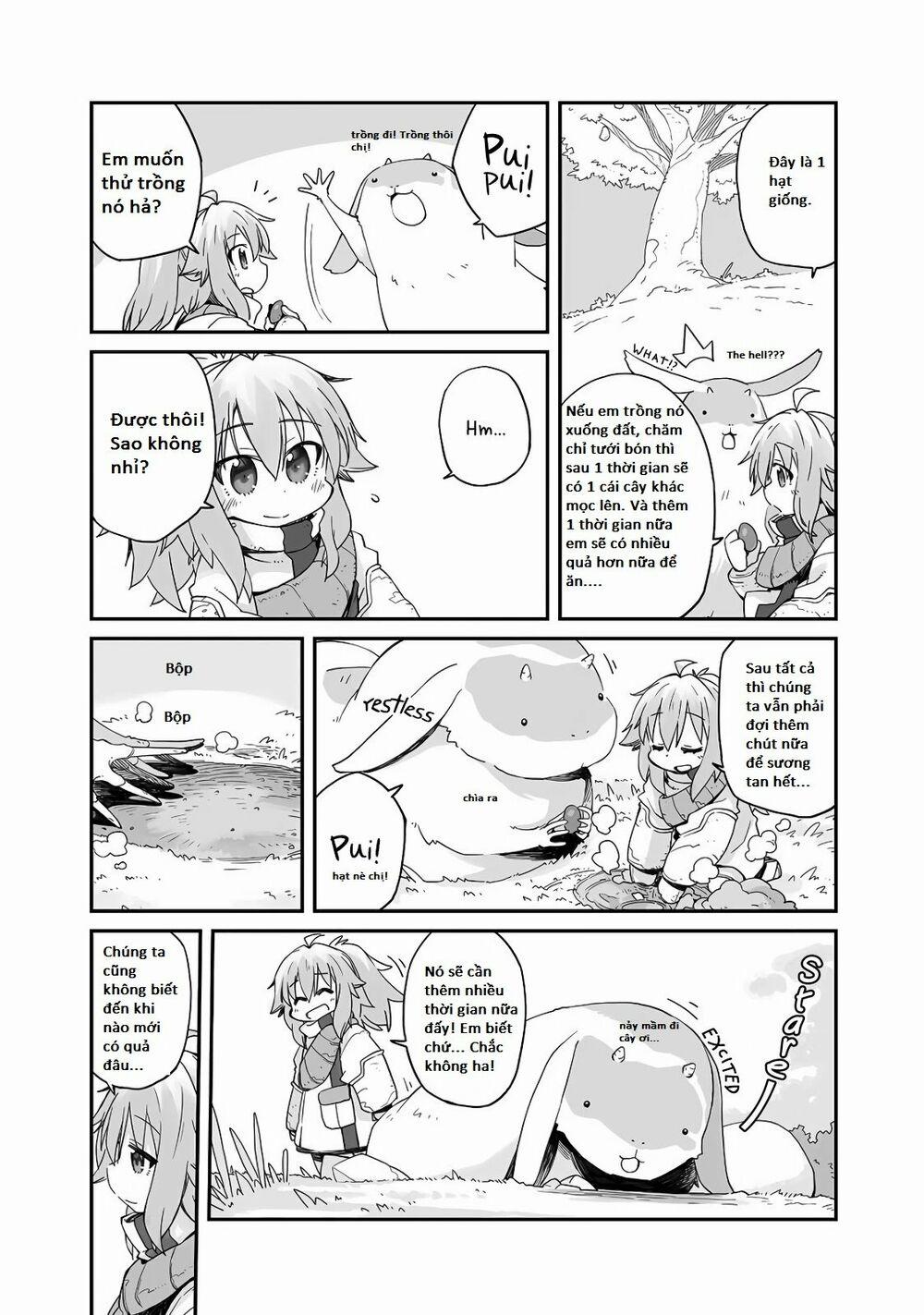 Ngay Cả Khi Hậu Tận Thế, Thật Hạnh Phúc Vẫn Còn Được Sống… 0.0 Khu vườn trong tòa tháp ẩn trong làn sương mù đỏ thẫm trang 12