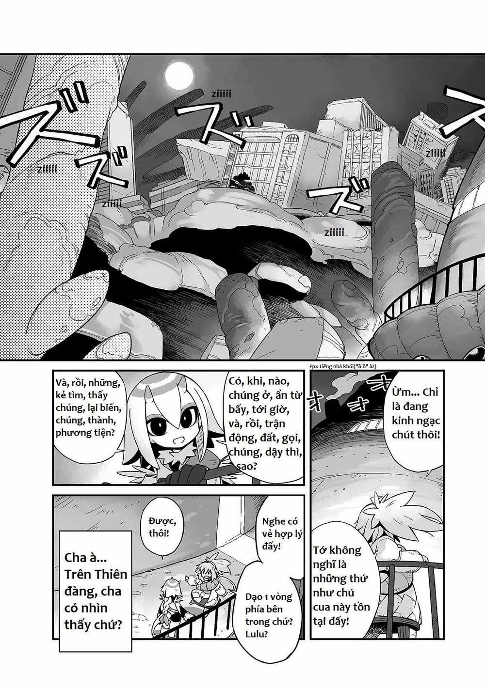 Ngay Cả Khi Hậu Tận Thế, Thật Hạnh Phúc Vẫn Còn Được Sống… 0.0 Thêm nhiều dấu chân nữa của chúng tớ trên hành trình mịt mờ trong làn sương đỏ này... trang 5