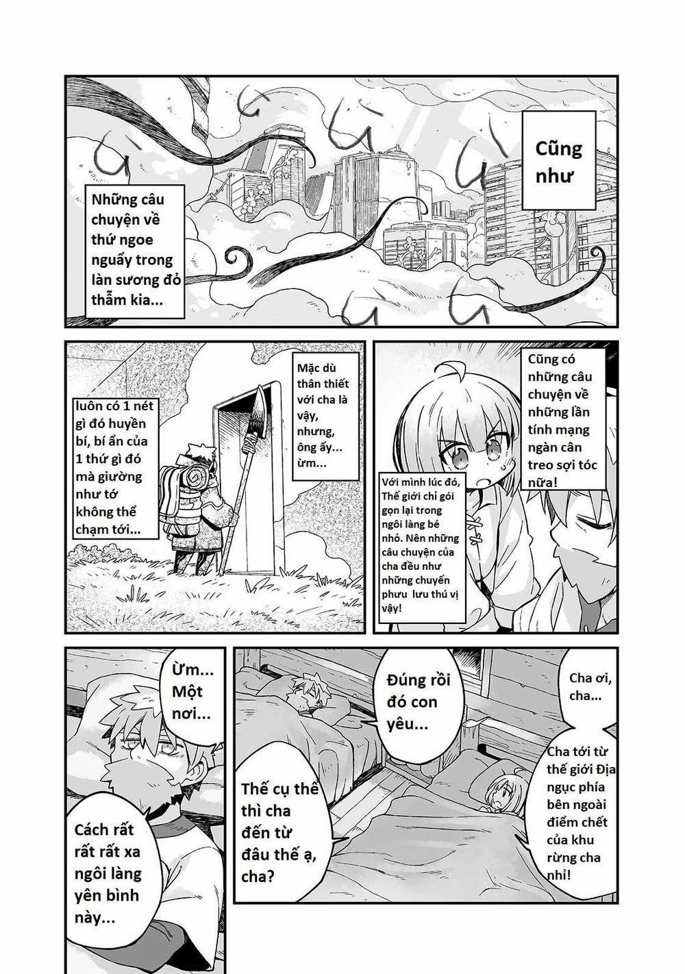 Ngay Cả Khi Hậu Tận Thế, Thật Hạnh Phúc Vẫn Còn Được Sống… 0 Gửi tới Cha, người mà con không thể chạm tới... trang 9