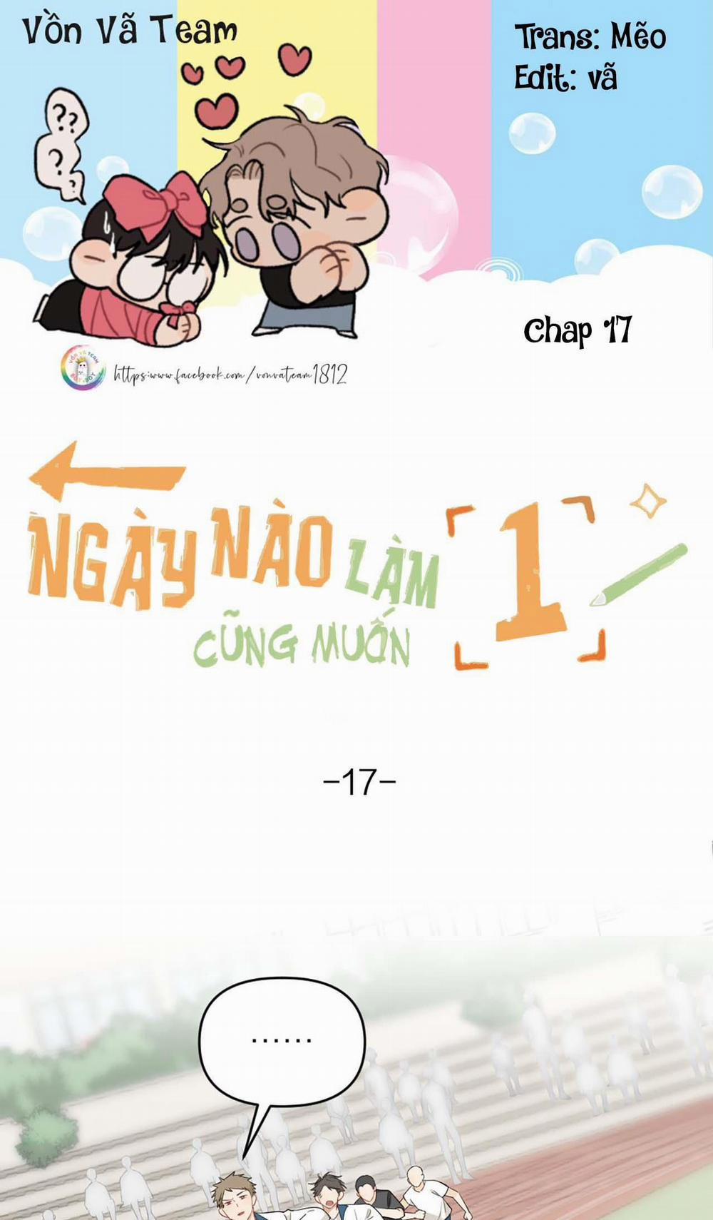 Ngày Nào Cũng Muốn Làm 1 Chương 17 Trang 1