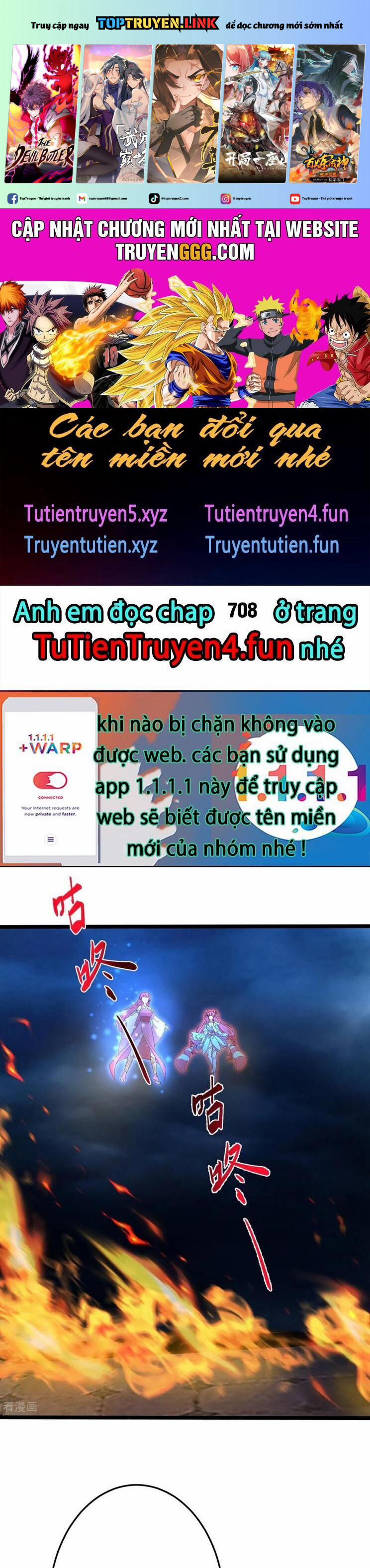 Nghịch Thiên Tà Thần Chương 707 Trang 1