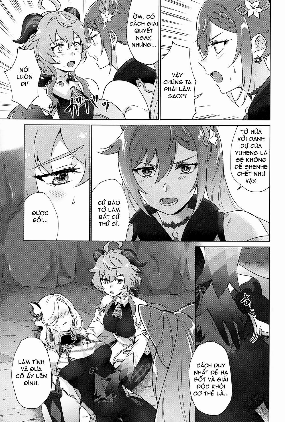 Nghiệm pháp tình dục kiểu Liyue Oneshot full trang 19