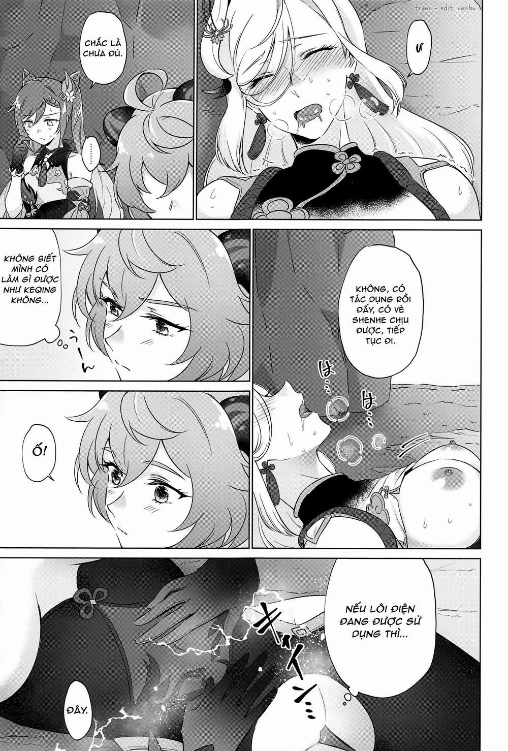 Nghiệm pháp tình dục kiểu Liyue Oneshot full trang 35