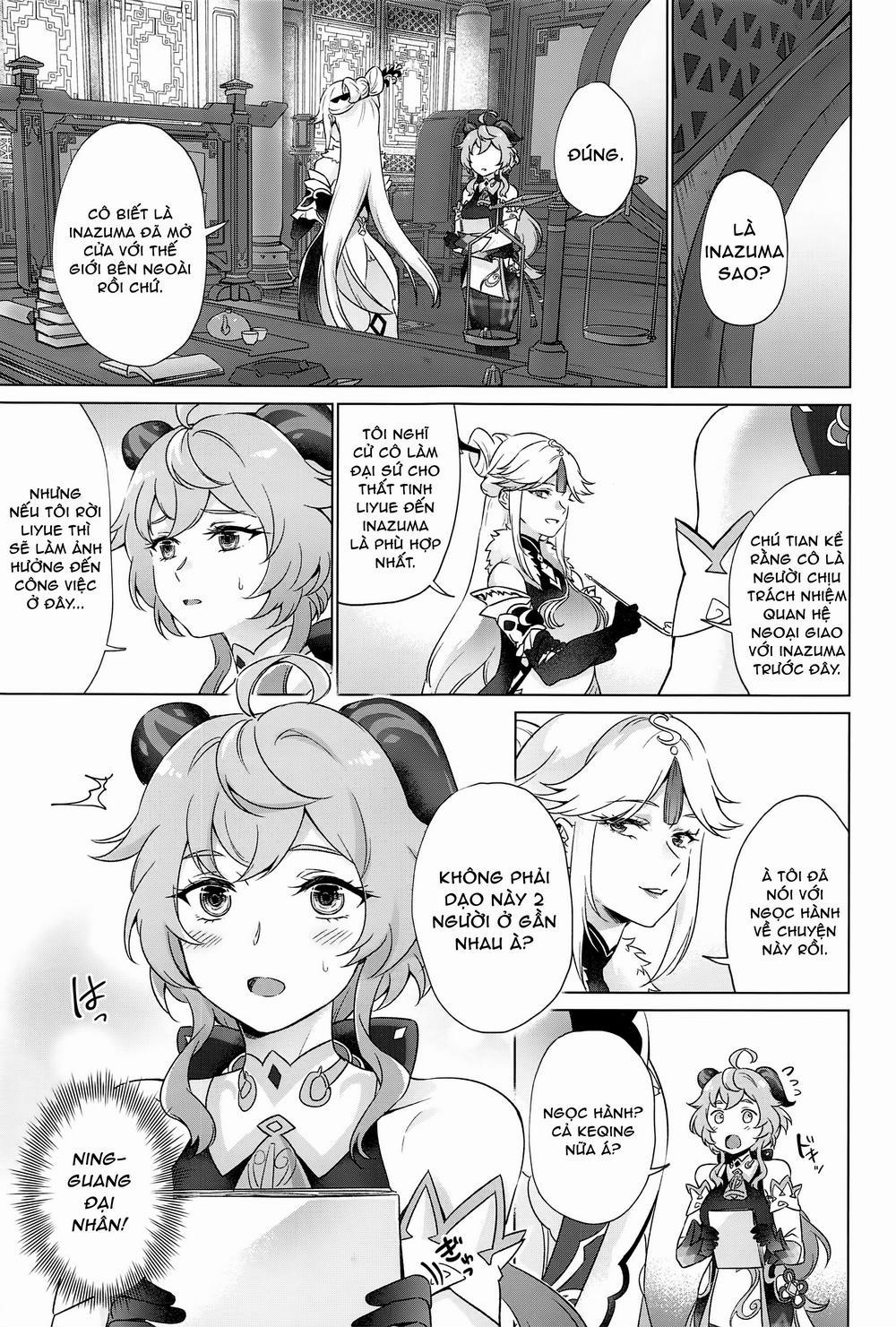 Nghiệm pháp tình dục kiểu Liyue Oneshot full trang 5