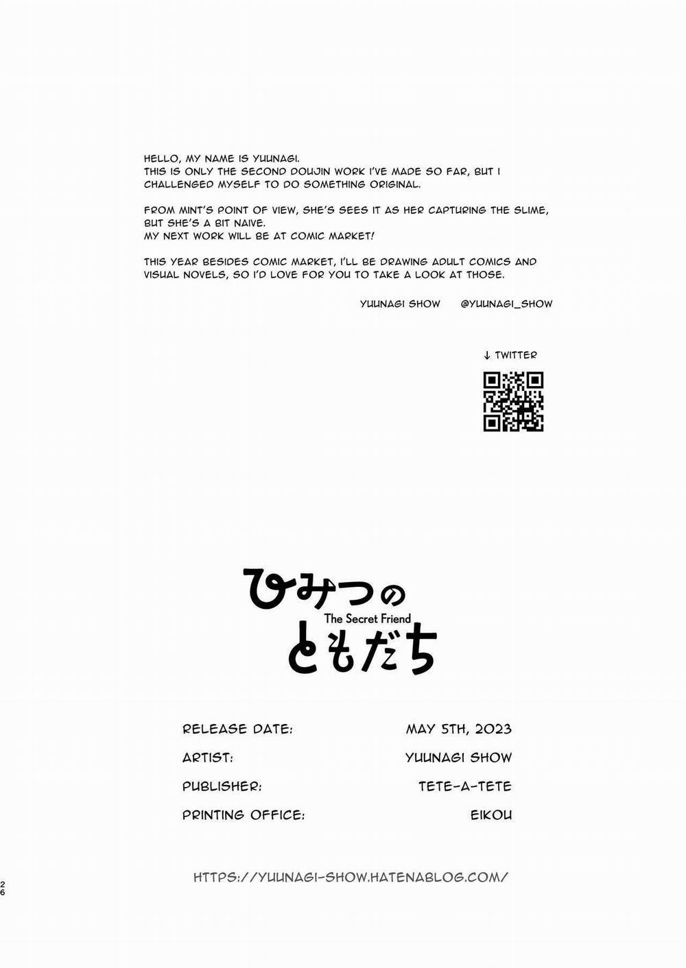 Người bạn bí mật Oneshot trang 24