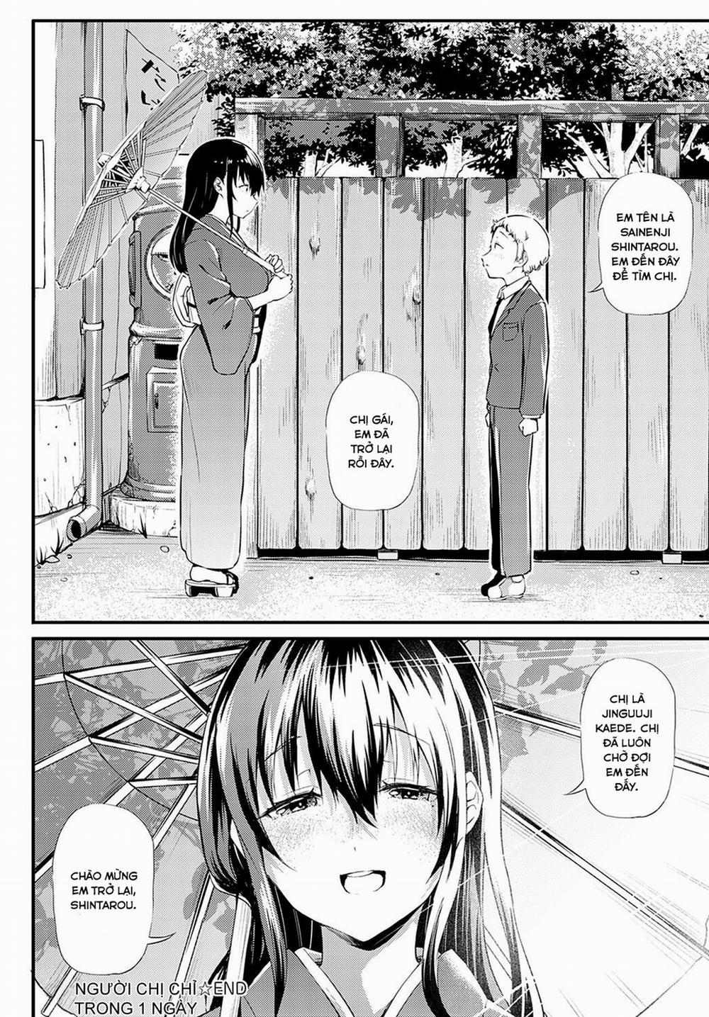 Người chị chỉ trong 1 ngày Oneshot trang 21