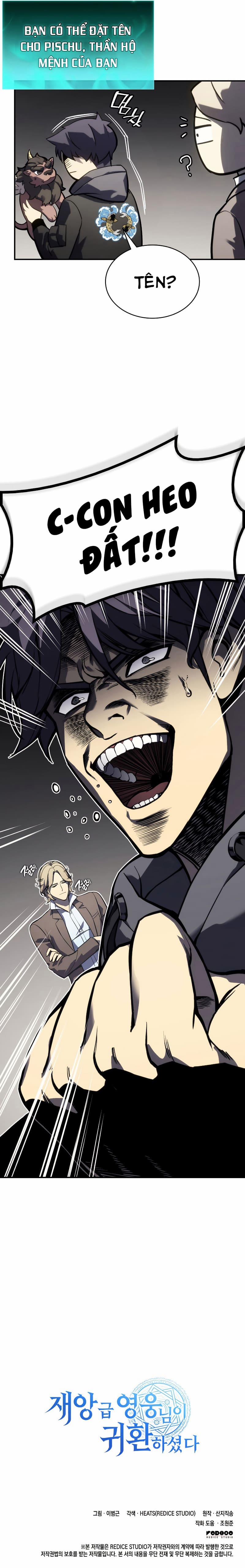 Người Hùng Cấp Thảm Họa Hồi Sinh 11 trang 8