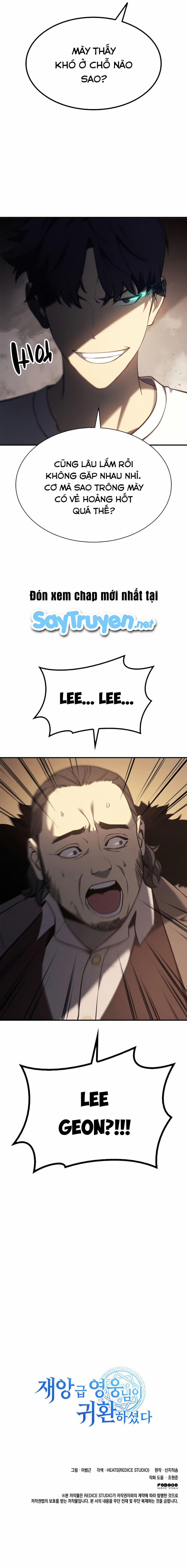 Người Hùng Cấp Thảm Họa Hồi Sinh 8 trang 6
