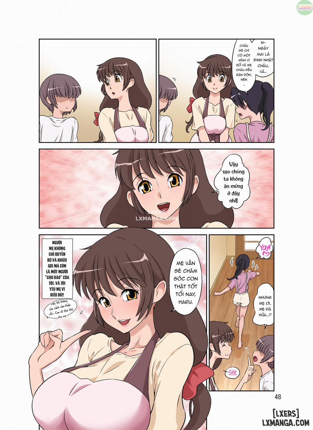 Người Mẹ Bị Đụ Bởi Con Trai Tinh Nghịch Oneshot trang 50