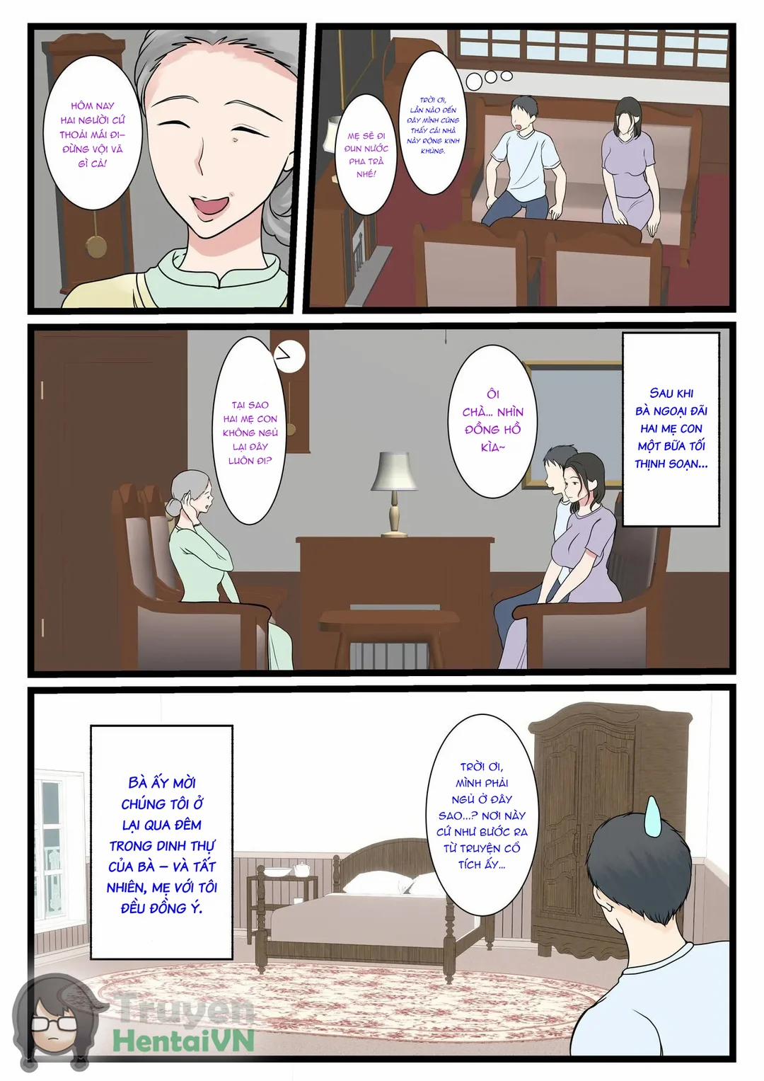 Người mẹ còn trinh có thai với con trai mình Oneshot trang 5